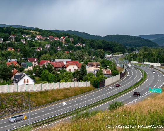Remont drogi S7 między Pcimiem a Lubniem. Utrudnienia i ruch jednym pasem do końca października