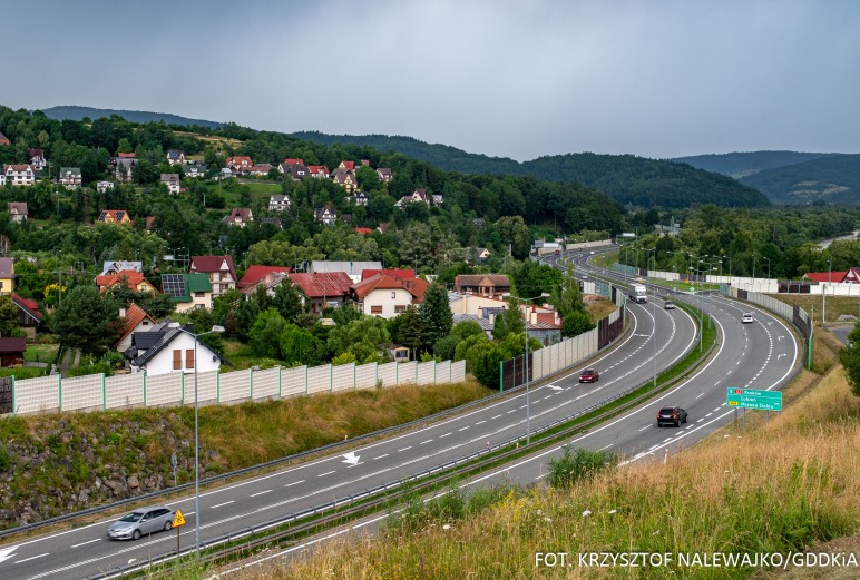 Remont drogi S7 między Pcimiem a Lubniem. Utrudnienia i ruch jednym pasem do końca października