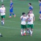 Dawid Malik zdobywa pierwszą bramkę na nowym stadionie Dalinu. Biało-zieloni z kompletem punktów