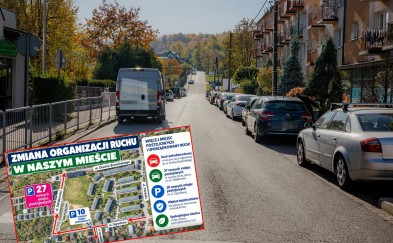 Myślenice. Jednokierunkowa Ogrodowa i Solidarności. Burmistrz zapowiada miejsca parkingowe i kolejne zmiany w centrum